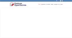 Desktop Screenshot of hyperthermie.info
